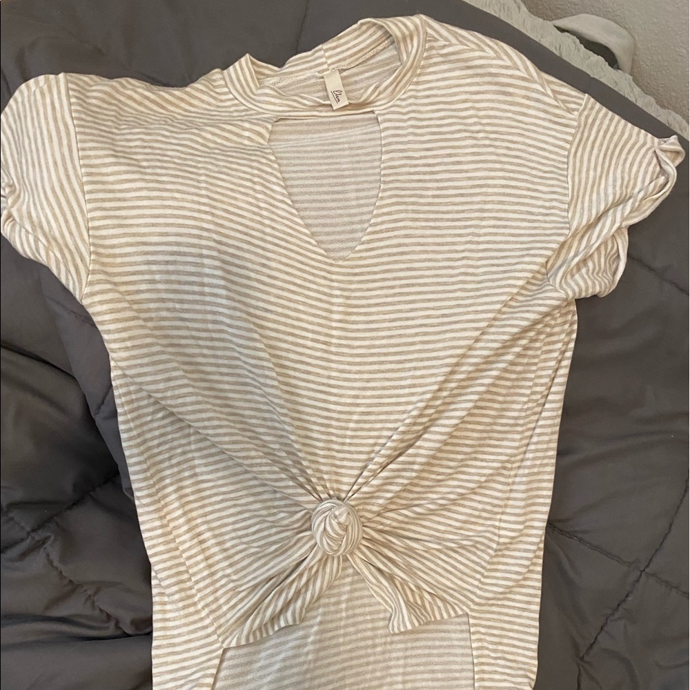 Elan Small Top with tie up detail